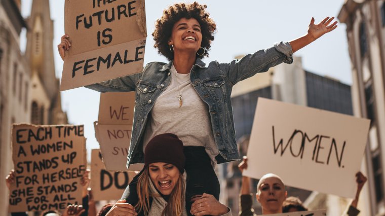 Frauen Power zum Thema Gleichstellung