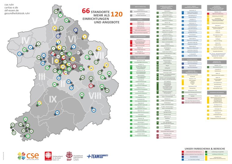 Standortkarte der CSE.