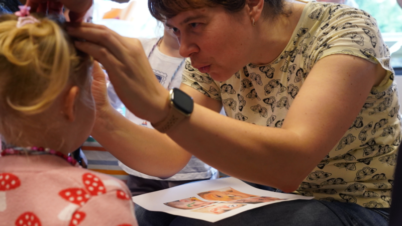 Motiv zum Thema: Kunterbuntes Sommerfest